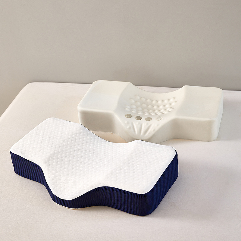 Memory Foam Orthopedic Pillow Neck Pain - Oreiller de massage orthopédique concave pour