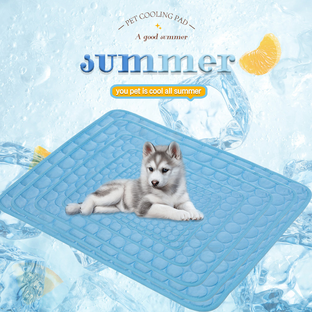 Cooling Blanket Hot Sleepers - Tapis Rafraîchissant pour Animaux de Compagnie,