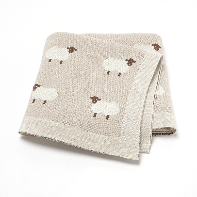 Muslin Cotton Bedspread - Couvertures CPull en mousseline à imprimé