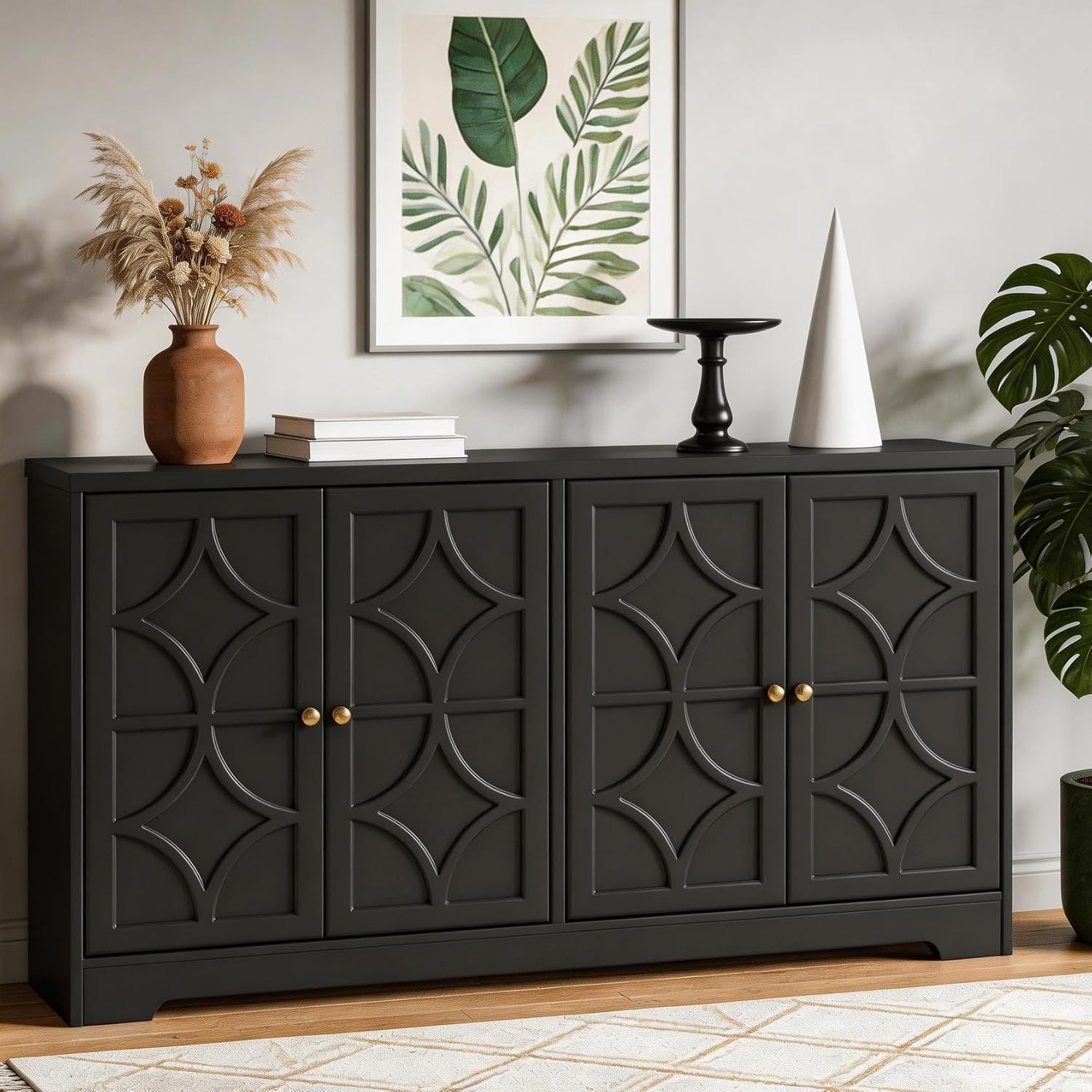 Kitchen - Buffet avec rangements, buffet moderne de
