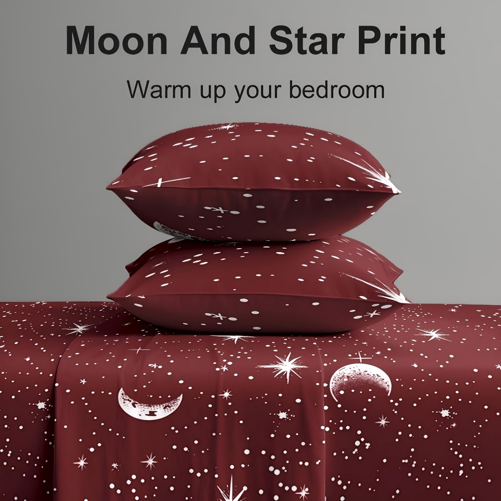 Fitted Bed Sheets Deep Pocket - Ensemble de draps en microfibre à