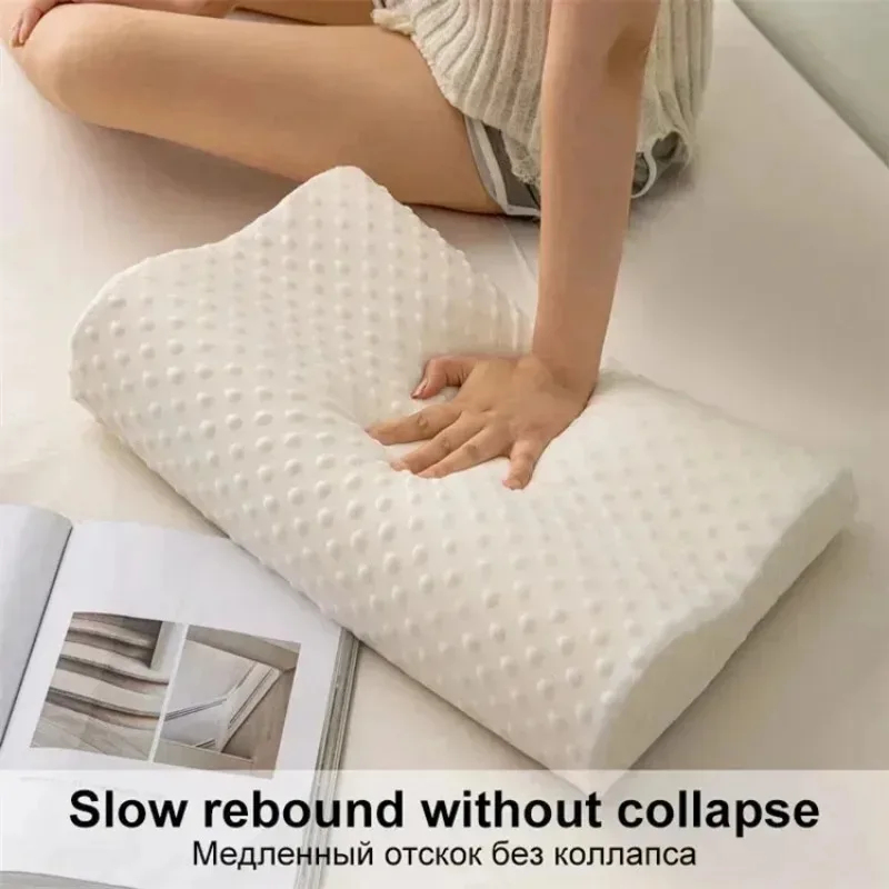 Memory Foam Orthopedic Pillow Neck Pain - Oreiller cervical orthopédique en mousse à