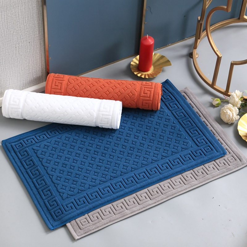 Quick Dry Diatomite Bath Mat - Tapis de bain en coton de