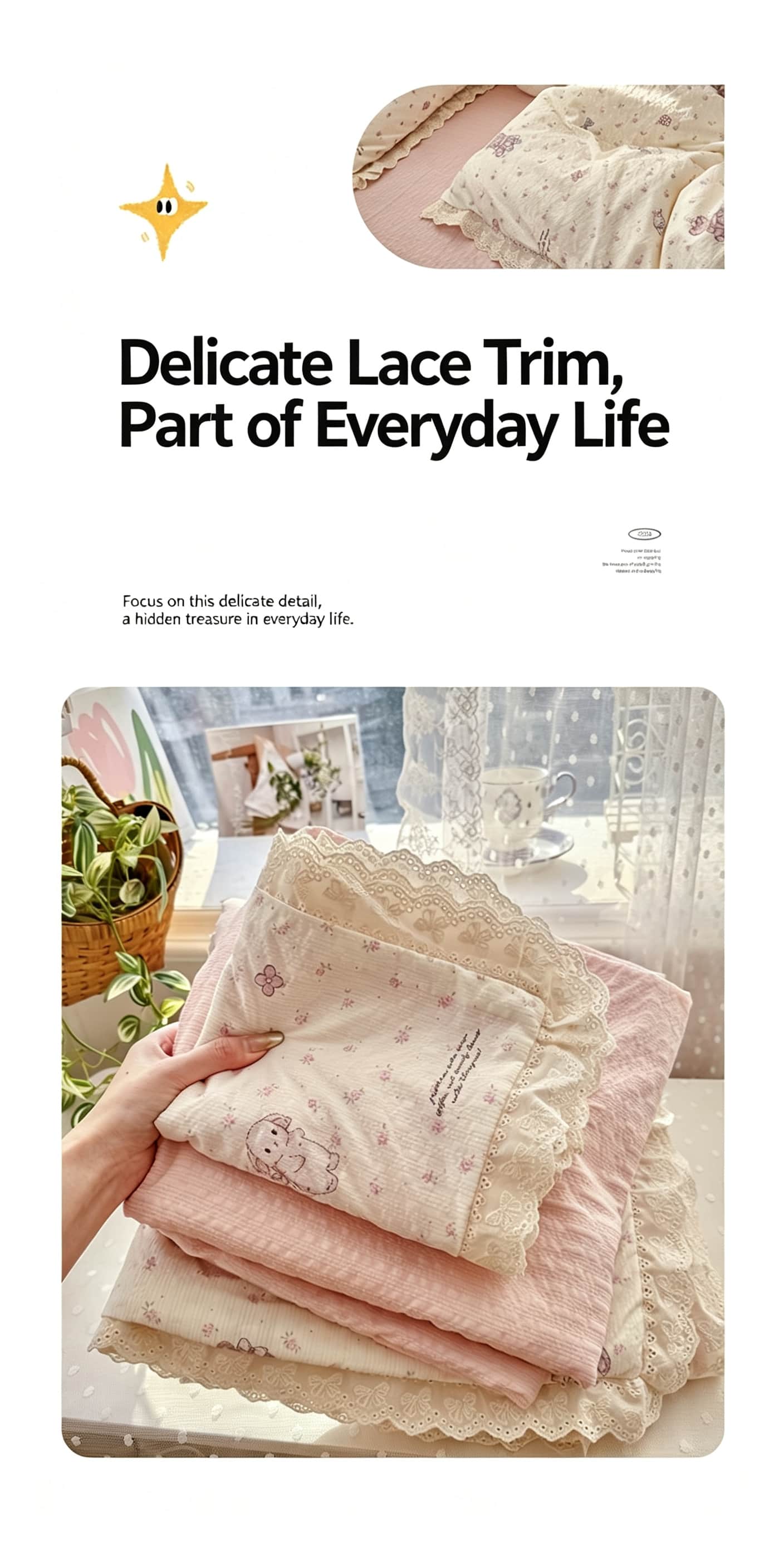 Ensemble de literie de style c - Aesthetic Floral Duvet Cover avis et prix