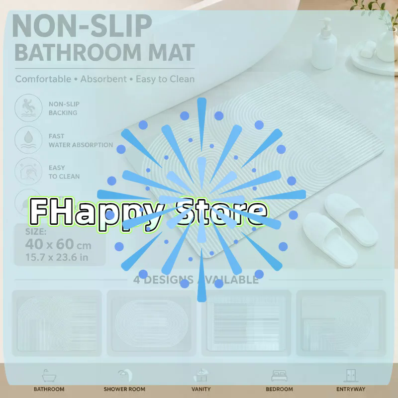 [MA]Tapis de bain en diatomite - Quick Dry Diatomite Bath Mat avis et prix