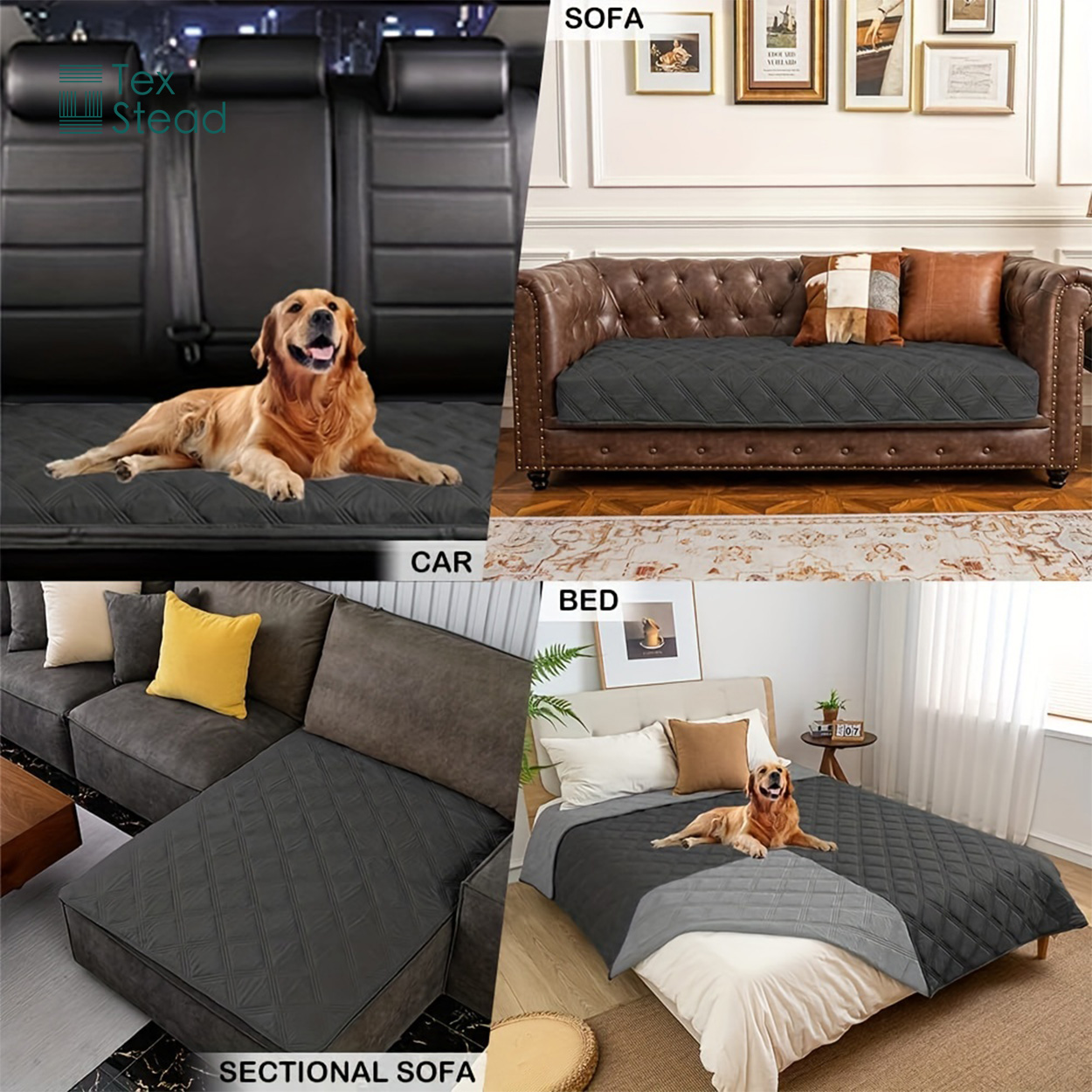 Housse de lit pour chien réver - Waterproof Mattress Protector Breathable avis et prix