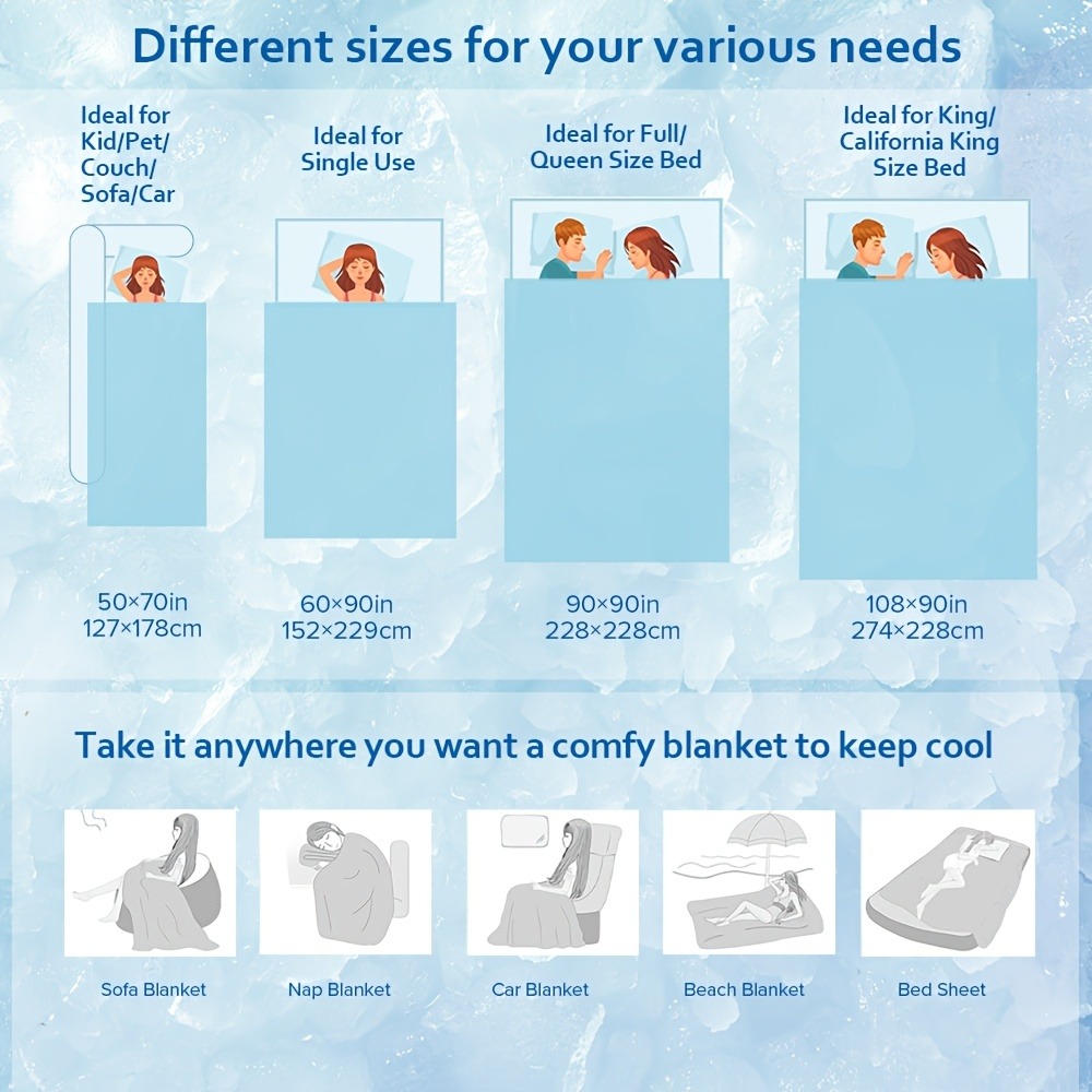 Couverture Rafraîchissante Dou - Cooling Blanket Hot Sleepers avis et prix