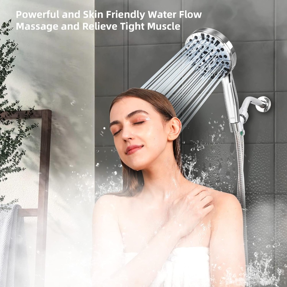 Pommeau de douche haute pressi - High Pressure Shower Head Handheld avis et prix