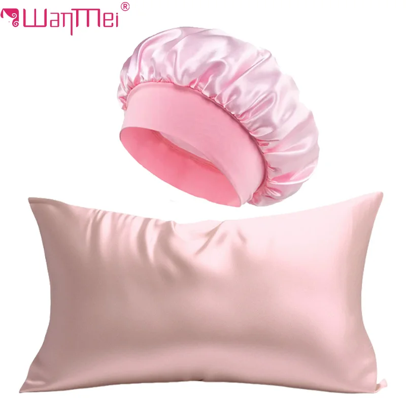 Ensemble de taie d'oreiller en - Satin Silk Pillowcase Hair Skin avis et prix