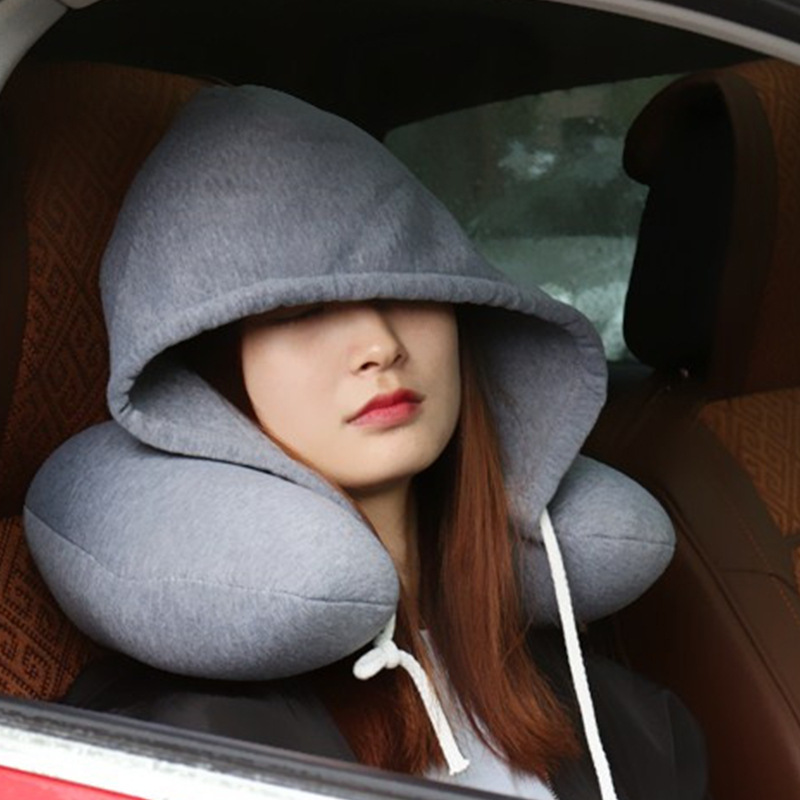 Oreillers de voyage à capuche  - Anti Snore Contour Pillow avis et prix