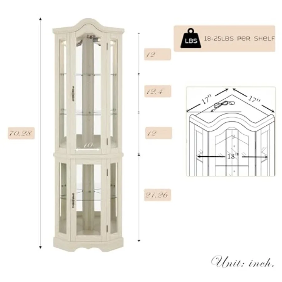 Vitrine d'angle pour bar et ra - Storage & Organization avis et prix