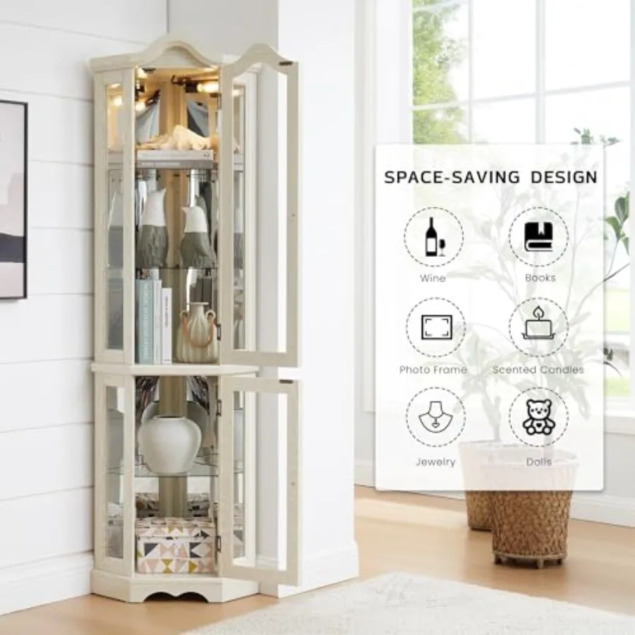 Vitrine d'angle pour bar et ra - Storage & Organization avis et prix