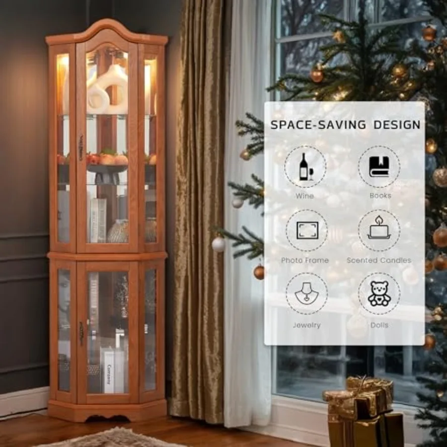 Vitrine d'angle pour bar et ra - Storage & Organization avis et prix