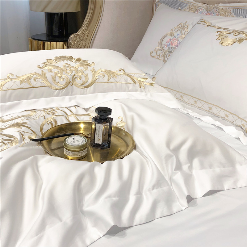 Parure de lit en coton égyptie - Fitted Bed Sheets Deep Pocket avis et prix