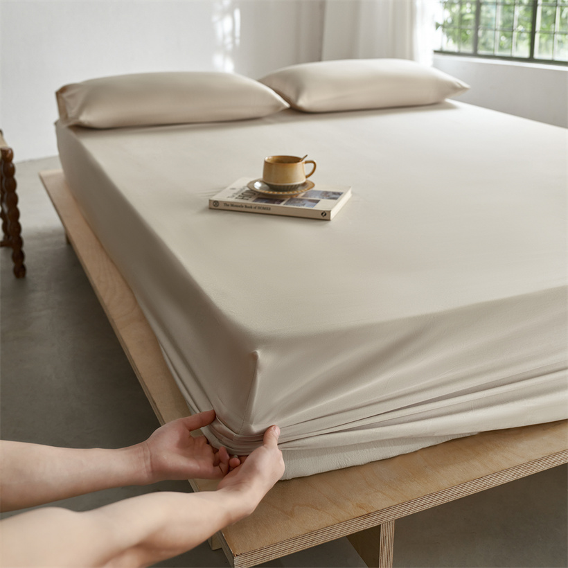 Drap-housse 100% Soie de Mûrie - Fitted Bed Sheets Deep Pocket avis et prix