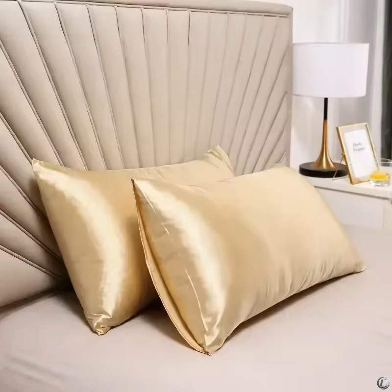 Taie d'oreiller 100% soie de m - Satin Silk Pillowcase Hair Skin avis et prix