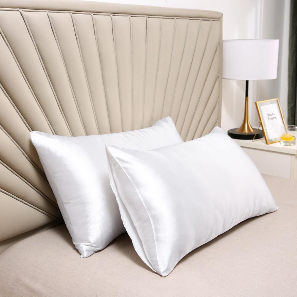 Taie d'oreiller en Satin de lu - Satin Silk Pillowcase Hair Skin avis et prix
