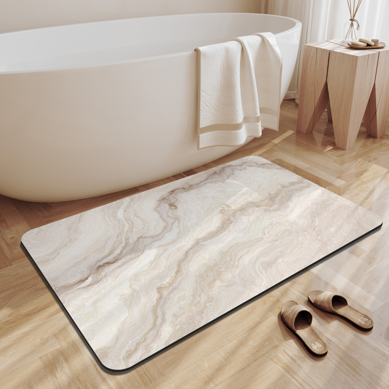 Tapis de bain en terre de diat - Quick Dry Diatomite Bath Mat avis et prix