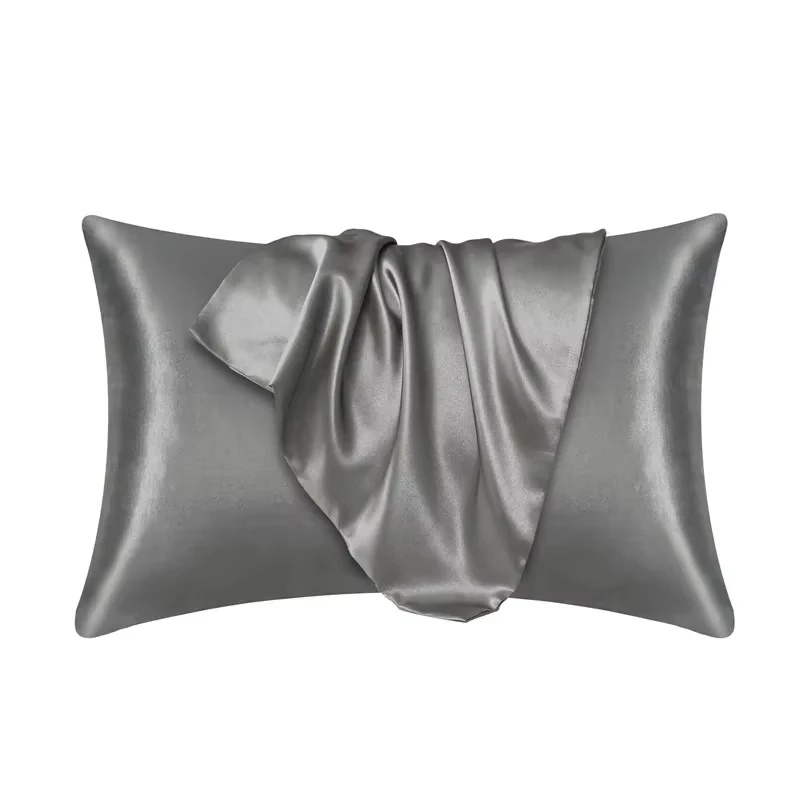 Taie d'oreiller 100% soie, hou - Satin Silk Pillowcase Hair Skin avis et prix