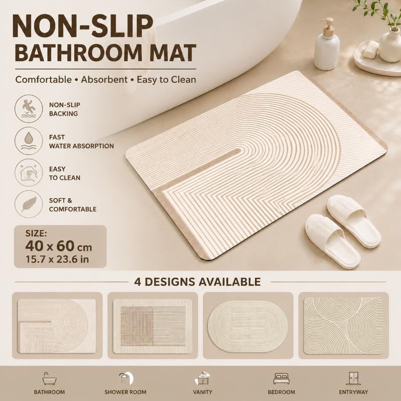 Tapis de bain en diatomite à s - Quick Dry Diatomite Bath Mat avis et prix