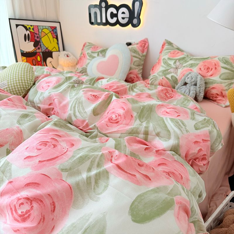 Rose Rose housse de couette en - Duvet Cover Sets With Zipper avis et prix