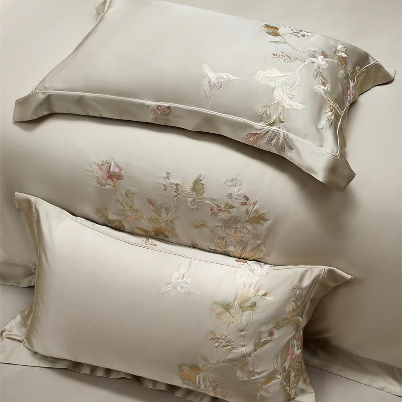 Parure de lit en coton Lyocell - Aesthetic Floral Duvet Cover avis et prix