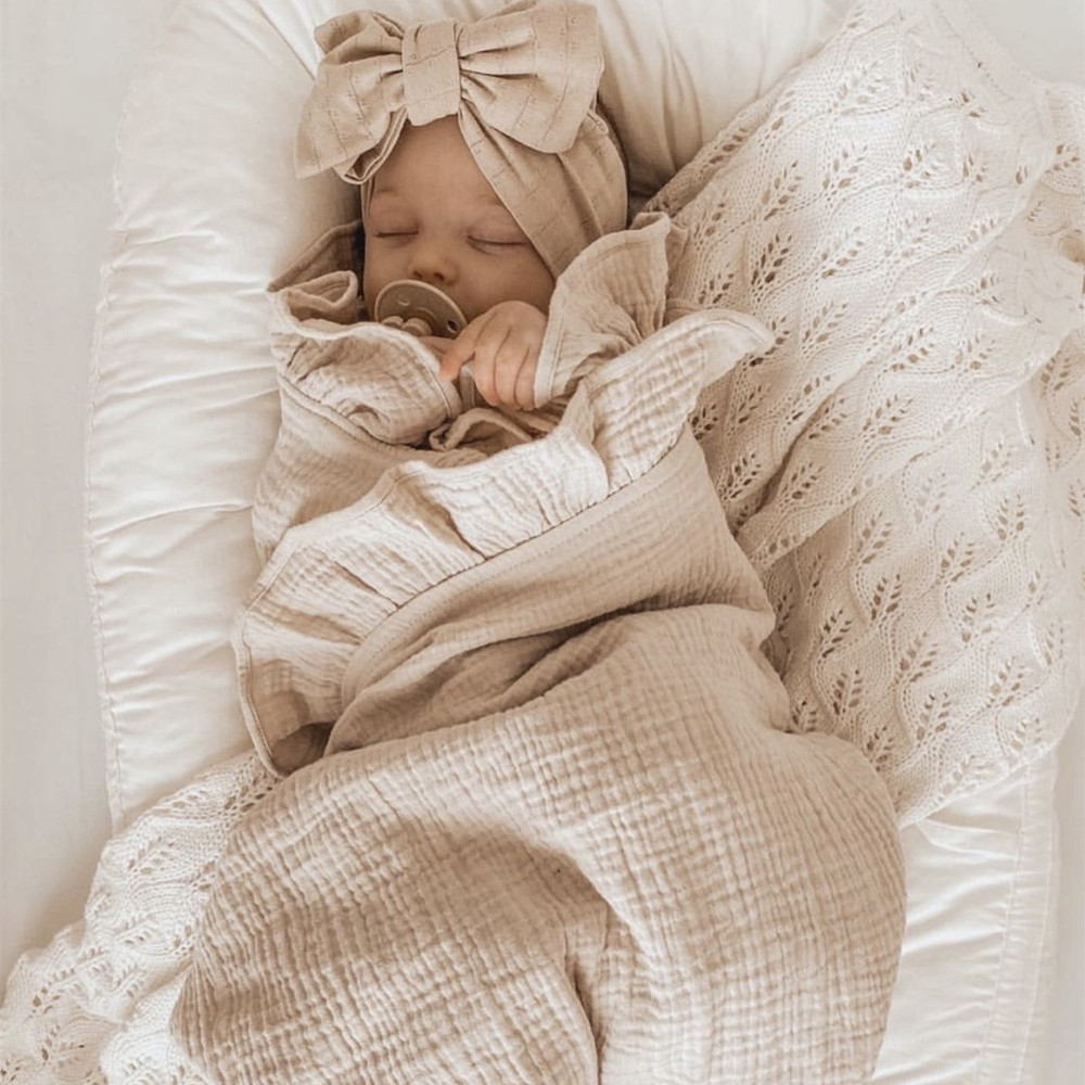 INS – couvertures d'emmaillota - Muslin Cotton Bedspread avis et prix