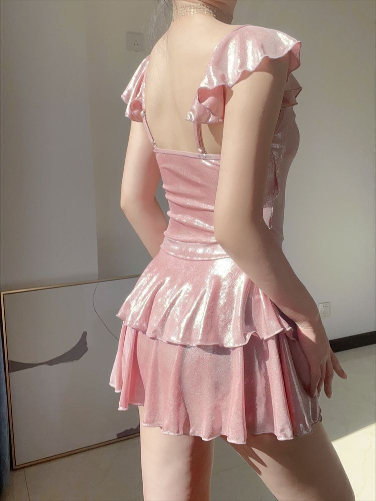 Maillot de bain rose brillant  - Bath avis et prix
